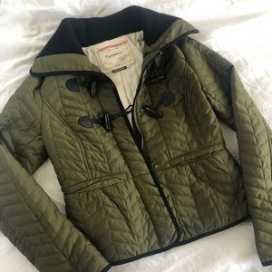 CARTONNIER green quilted jacket